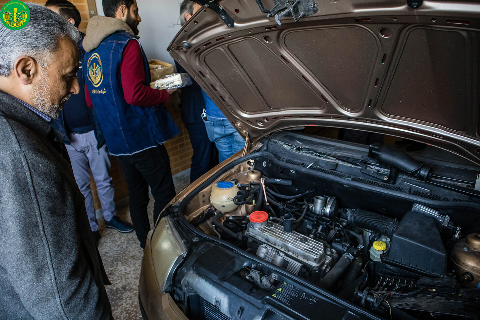 قاعة تدريب ميكانيك السيارات